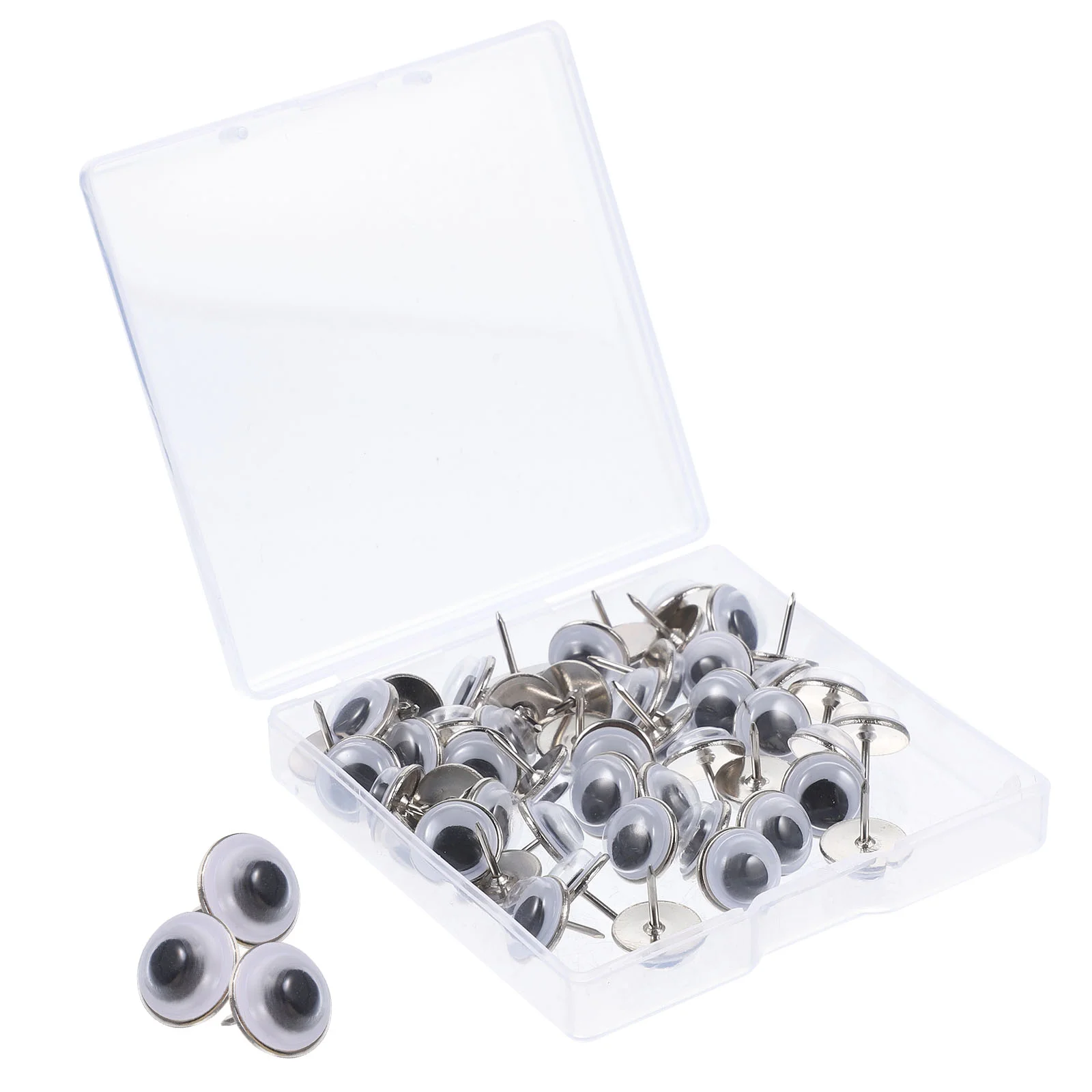 50pcs Portable Thumb Tacks Household Tacks Decorative Cute Pushpins Poster Supply
50pcs Portable Thumb Tacks Household Tacks Decorative Cute Pushpins Poster Supply