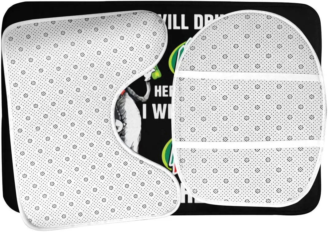 I Will Drink Mountain Dew Every Where 3 Piece Set Bath Mat Non-Slip Bathroom Mats Set/bathroom Rugs/Contour Mat/Toilet Cover
I Will Drink Mountain Dew Every Where 3 Piece Set Bath Mat Non-Slip Bathroom Mats Set/bathroom Rugs/Contour Mat/Toilet Cover