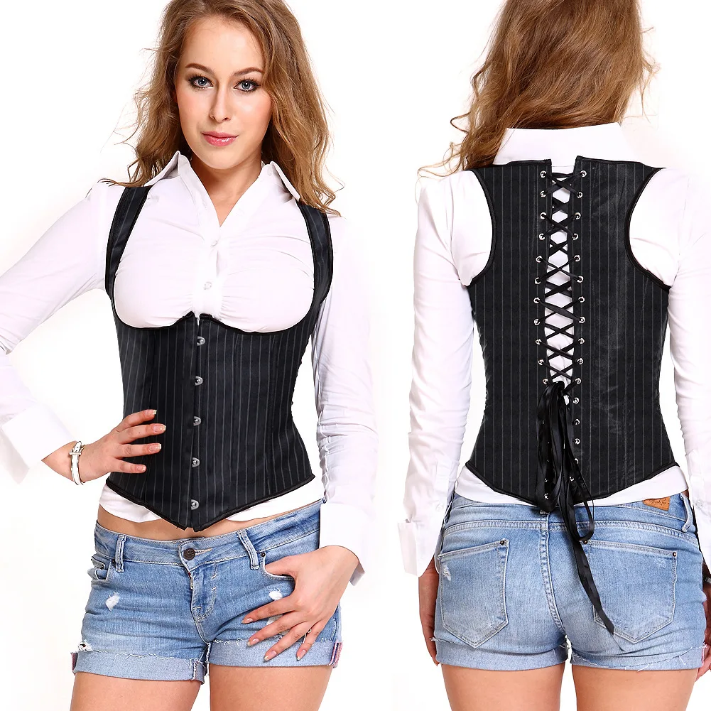 Women's Back Correction Vest Waistband Black Color Striped Design Women Body Shaping Clothing Palace Sexy Lingerie Women Body
Women's Back Correction Vest Waistband Black Color Striped Design Women Body Shaping Clothing Palace Sexy Lingerie Women Body