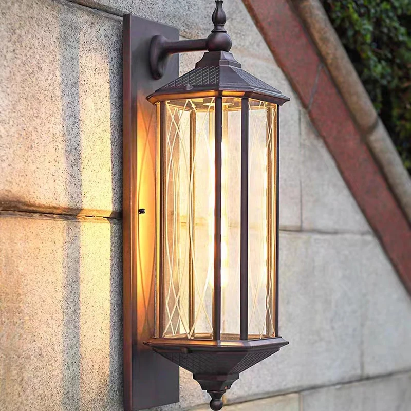 Modern Industrial Wind Outdoor Wall Lamp European Creative Simple Balcony Living Room Aisle Corridor Wall Sconce Lights E27
Modern Industrial Wind Outdoor Wall Lamp European Creative Simple Balcony Living Room Aisle Corridor Wall Sconce Lights E27