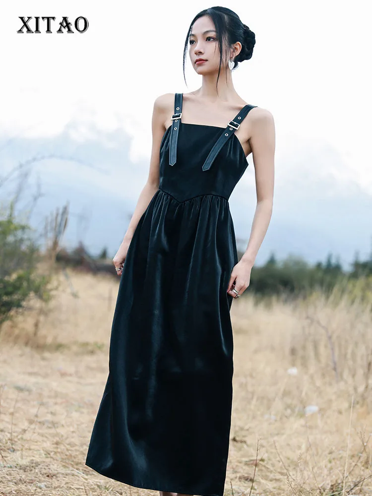 XITAO Strapless Dress Sleeveless Women Fashion Split Vintage Elegant Pleated Minority Elegant Loose 2022 Summer Dress WLD7613
XITAO Strapless Dress Sleeveless Women Fashion Split Vintage Elegant Pleated Minority Elegant Loose 2022 Summer Dress WLD7613