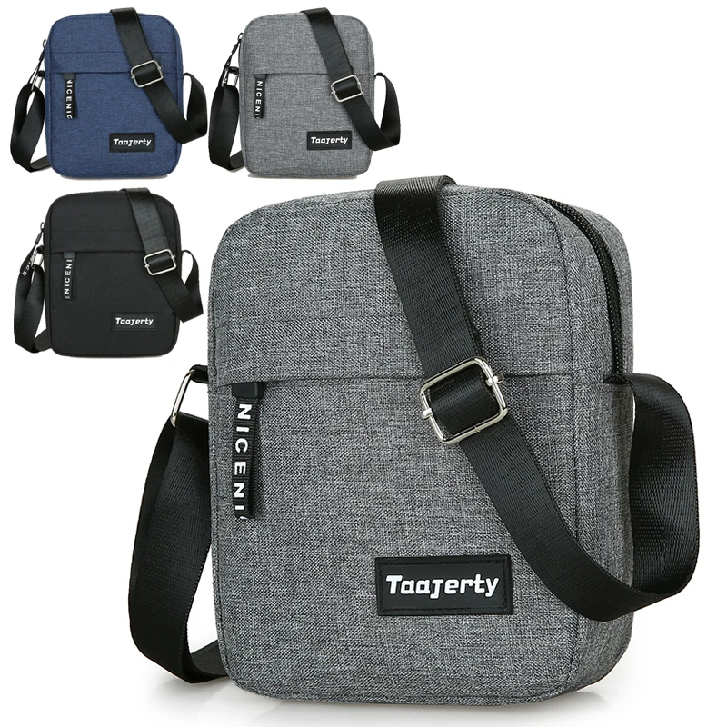 2022 Men's Bag Fashion Nylon Small Casual Men Mini Handbags Male Cross body Shoulder Messenger Bags For Men Purses and Handbags
2022 Men's Bag Fashion Nylon Small Casual Men Mini Handbags Male Cross body Shoulder Messenger Bags For Men Purses and Handbags