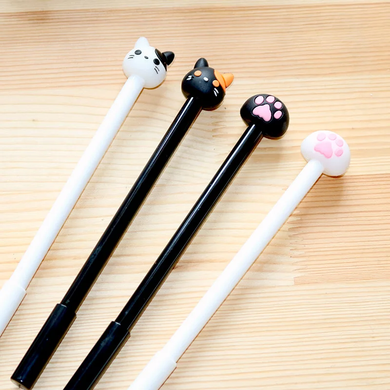 1 Pcs Cartoon Cute Orange Ear Cat Cat's Paw Gel Pen Ball Pen Black Student Stationery
1 Pcs Cartoon Cute Orange Ear Cat Cat's Paw Gel Pen Ball Pen Black Student Stationery