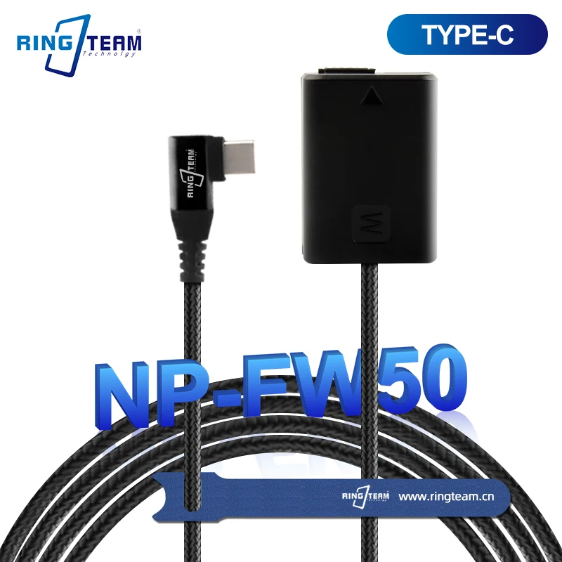New Braided Cable TYPE-C USBC PD Right Angled AC-PW20 NP-FW50 Dummy Battery FW50 for Sony Alpha A5100 A6500 A6400 A6000 A55 A7
New Braided Cable TYPE-C USBC PD Right Angled AC-PW20 NP-FW50 Dummy Battery FW50 for Sony Alpha A5100 A6500 A6400 A6000 A55 A7