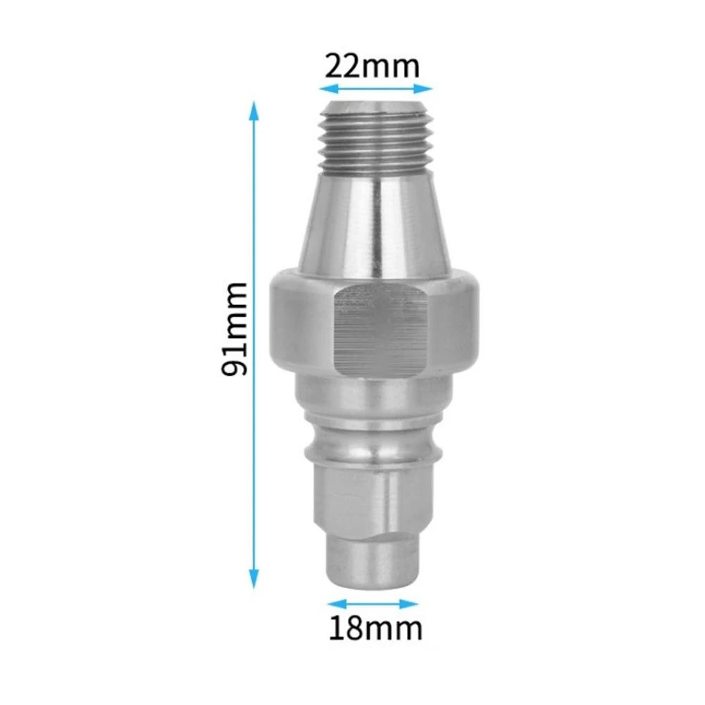 Water Drill Adapter Drill Adapter Anti-locking Drilling Brick Wall Hand Tools M22 Threaded Male/Female Connector
Water Drill Adapter Drill Adapter Anti-locking Drilling Brick Wall Hand Tools M22 Threaded Male/Female Connector