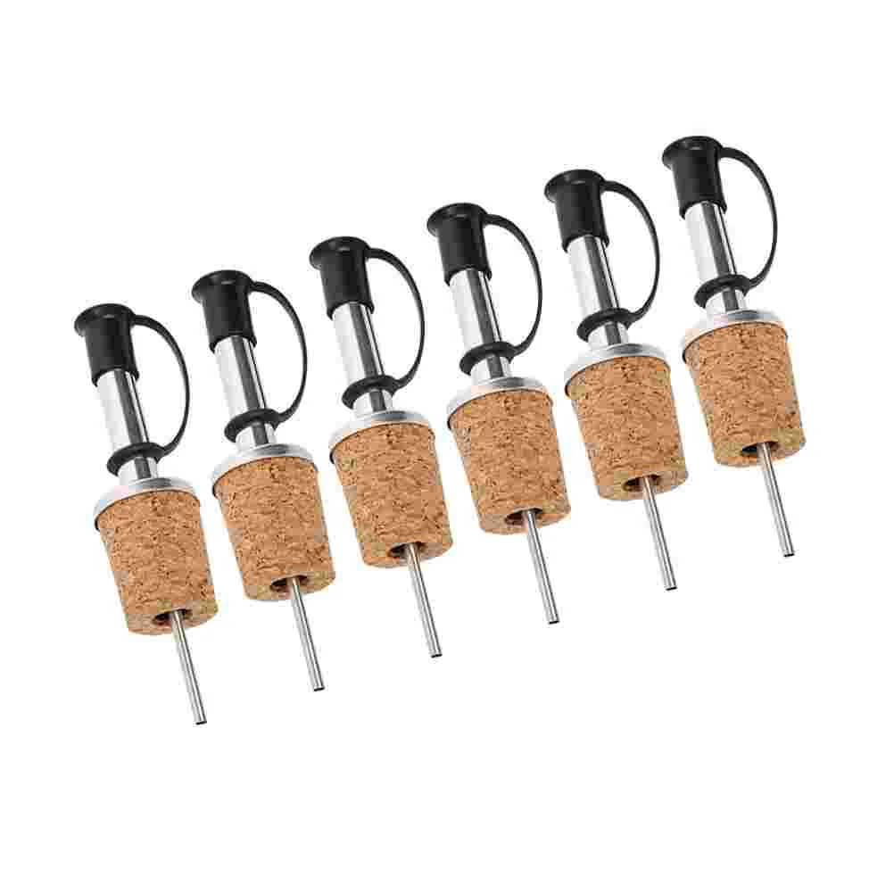 Pourer Cork Stopper Bottle Spout Pourers Oil Pour Spouts Olive Stainless Steel Vinegar Metal Silicone Lid Sealed Dispenser
Pourer Cork Stopper Bottle Spout Pourers Oil Pour Spouts Olive Stainless Steel Vinegar Metal Silicone Lid Sealed Dispenser