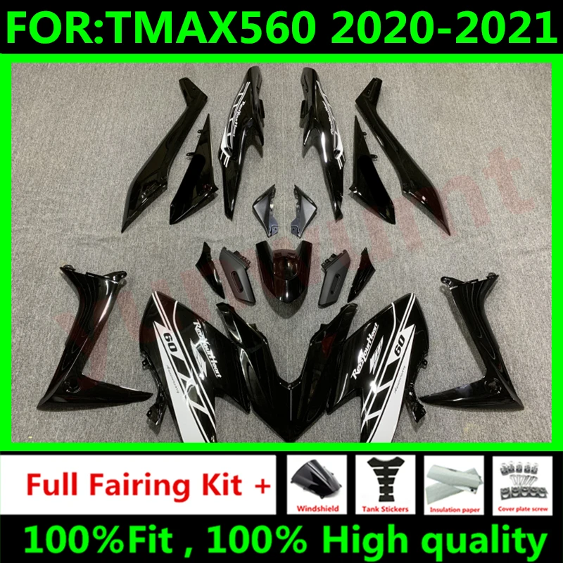 New ABS Motorcycle Injection Fairings Kit Fit For TMAX560 2020 2021 T-MAX 560 TMAX Bodywork fairing kits Set Custom white black
New ABS Motorcycle Injection Fairings Kit Fit For TMAX560 2020 2021 T-MAX 560 TMAX Bodywork fairing kits Set Custom white black