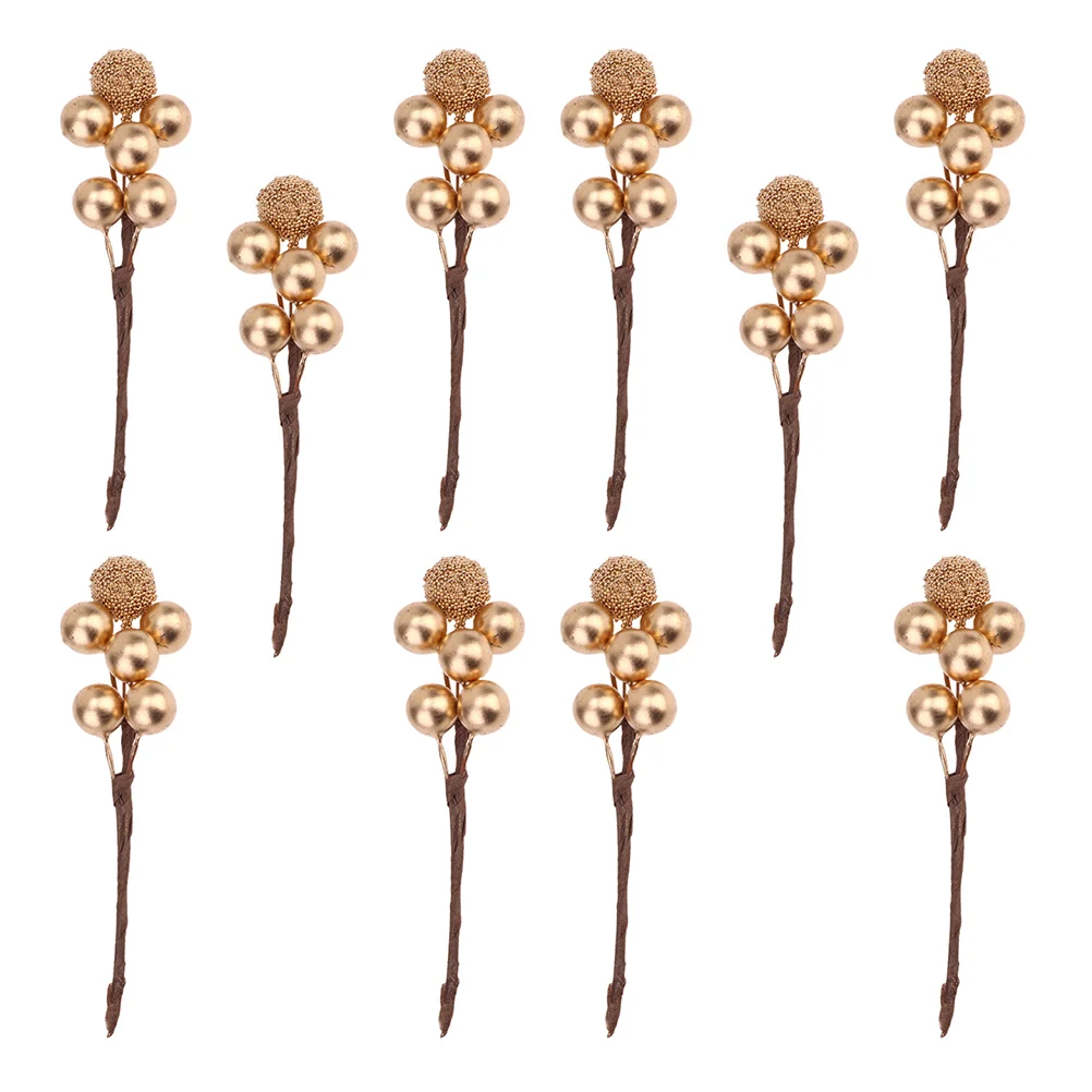 Berry Stems Christmas Berries Artificial Tree Branches Picks Holly Golden Flower Fakedecorations Garland Pick Decor Supplies
Berry Stems Christmas Berries Artificial Tree Branches Picks Holly Golden Flower Fakedecorations Garland Pick Decor Supplies