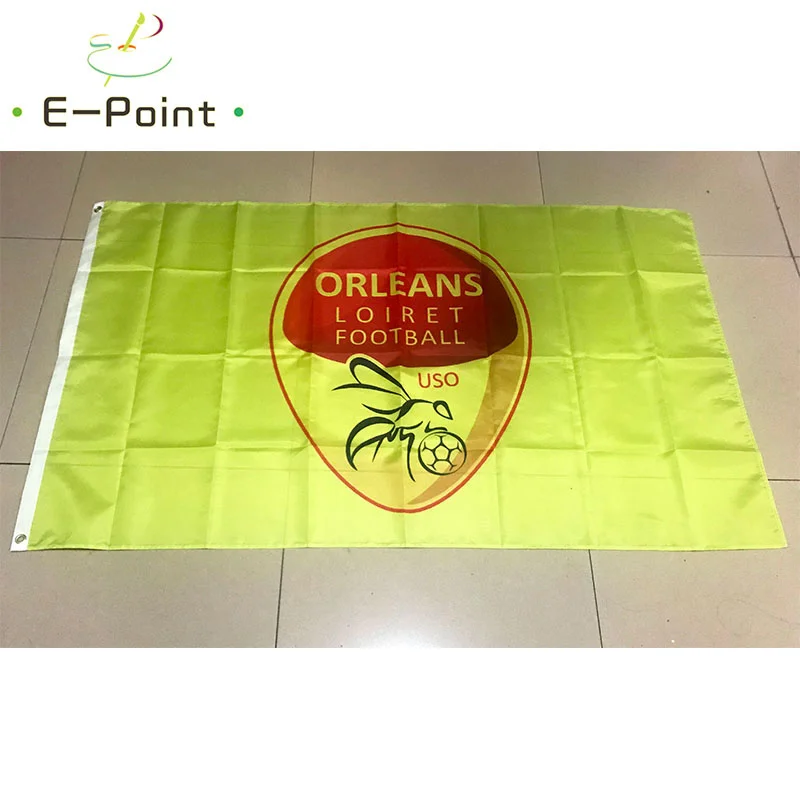 France US Orleans Loiret Football 3ft*5ft (90*150cm) Size Christmas Decorations for Home Flag Banner Gifts
France US Orleans Loiret Football 3ft*5ft (90*150cm) Size Christmas Decorations for Home Flag Banner Gifts