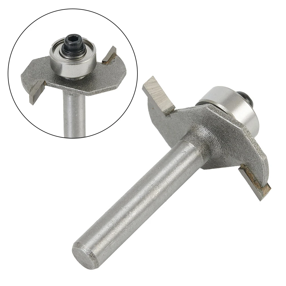T Slot Cutter Router Bit 1/4" Shank 1/8" Cutting Depth 2 Flutes HSS T-Slot Undercut For Woodworking Routing Mounting Slots
T Slot Cutter Router Bit 1/4" Shank 1/8" Cutting Depth 2 Flutes HSS T-Slot Undercut For Woodworking Routing Mounting Slots