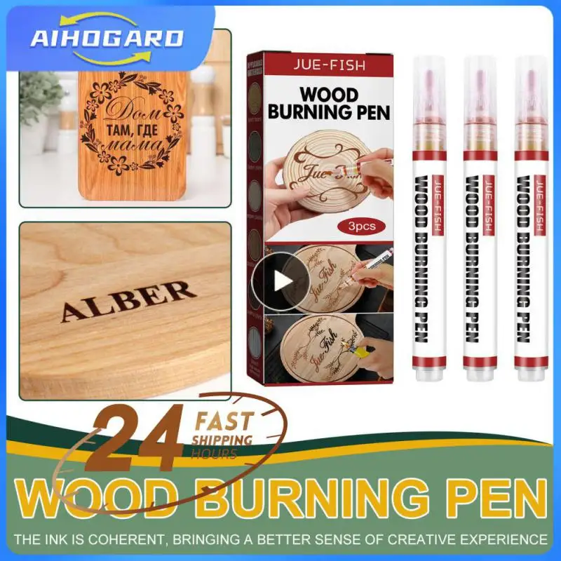 1~10PCS Wood Burning Pen Set Double-ended Marker For Detailed Wood Burning And Etching DIY Wood Painting For Artists And
1~10PCS Wood Burning Pen Set Double-ended Marker For Detailed Wood Burning And Etching DIY Wood Painting For Artists And