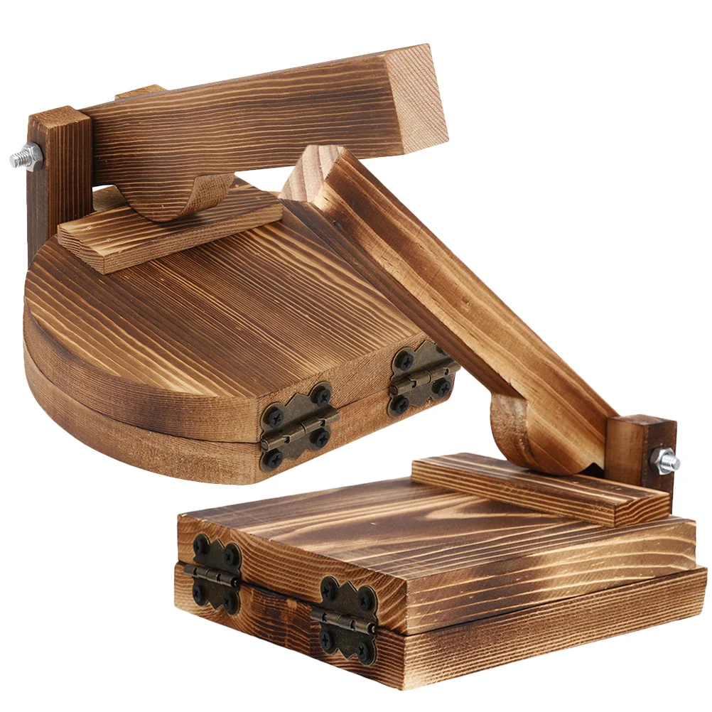 2 Pcs Dumpling Wood Presser Skin Making Mold Accessories Hand Tools Solid Artifact Home Supplies
2 Pcs Dumpling Wood Presser Skin Making Mold Accessories Hand Tools Solid Artifact Home Supplies