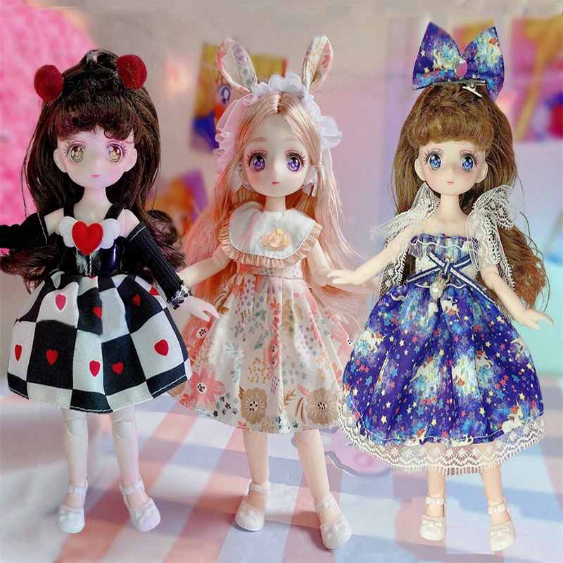 23cm Cute Doll Dress Up Doll 2D Anime Face Doll Princess Doll Kids Girl Toy Birthday Gift Lol Doll BJD Doll
23cm Cute Doll Dress Up Doll 2D Anime Face Doll Princess Doll Kids Girl Toy Birthday Gift Lol Doll BJD Doll