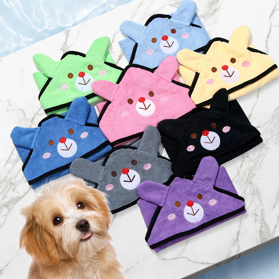 Pet Dog Towel Bear Cloak Absorbent Bath Cute Pet Towel Microfiber Soft Cat Dog Blankets Special Towel For Cat Pet Accessories
Pet Dog Towel Bear Cloak Absorbent Bath Cute Pet Towel Microfiber Soft Cat Dog Blankets Special Towel For Cat Pet Accessories