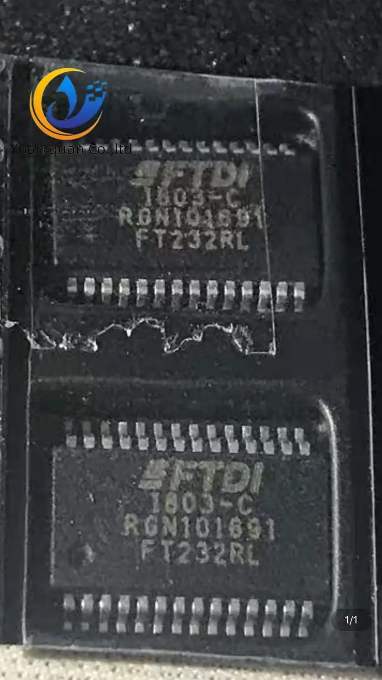 Оригинальный Новый FT232RL SSOP28 pin USB для последовательного порта IC FT232, 2 шт.
Оригинальный Новый FT232RL SSOP28 pin USB для последовательного порта IC FT232, 2 шт.
