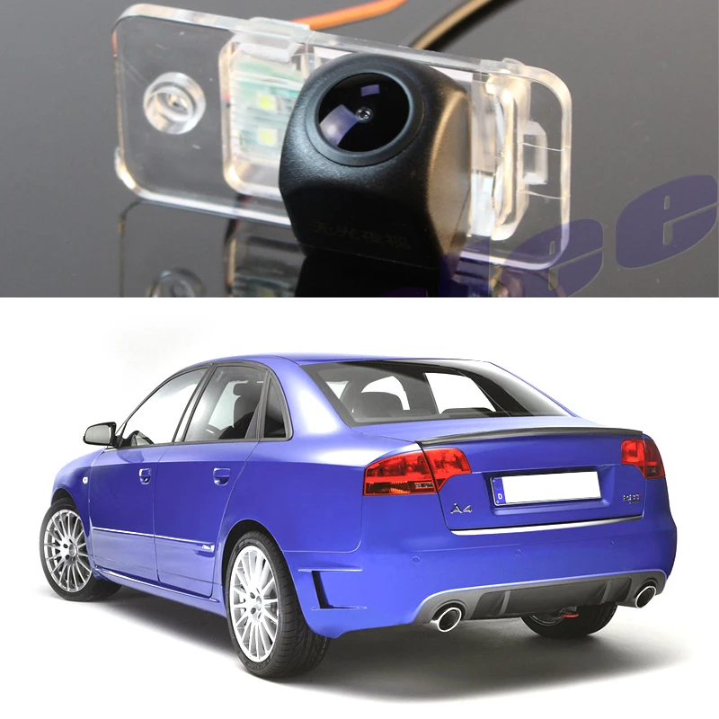 

Car Rear Camera Reverse Image CAM For Audi A4 S4 RS4 2001~2008 Night View AHD CCD WaterProof 1080 720 Dedicated Back Up Camera