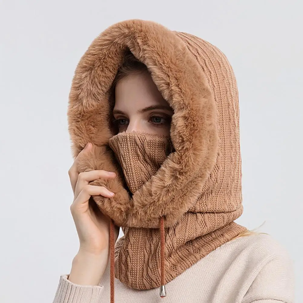 2-In-1 Keep Warm Windproof Knitted Faux Fur Hat for Outdoor Winter Hat Outdoor Ski Cap Warm Bib Face Mask
2-In-1 Keep Warm Windproof Knitted Faux Fur Hat for Outdoor Winter Hat Outdoor Ski Cap Warm Bib Face Mask