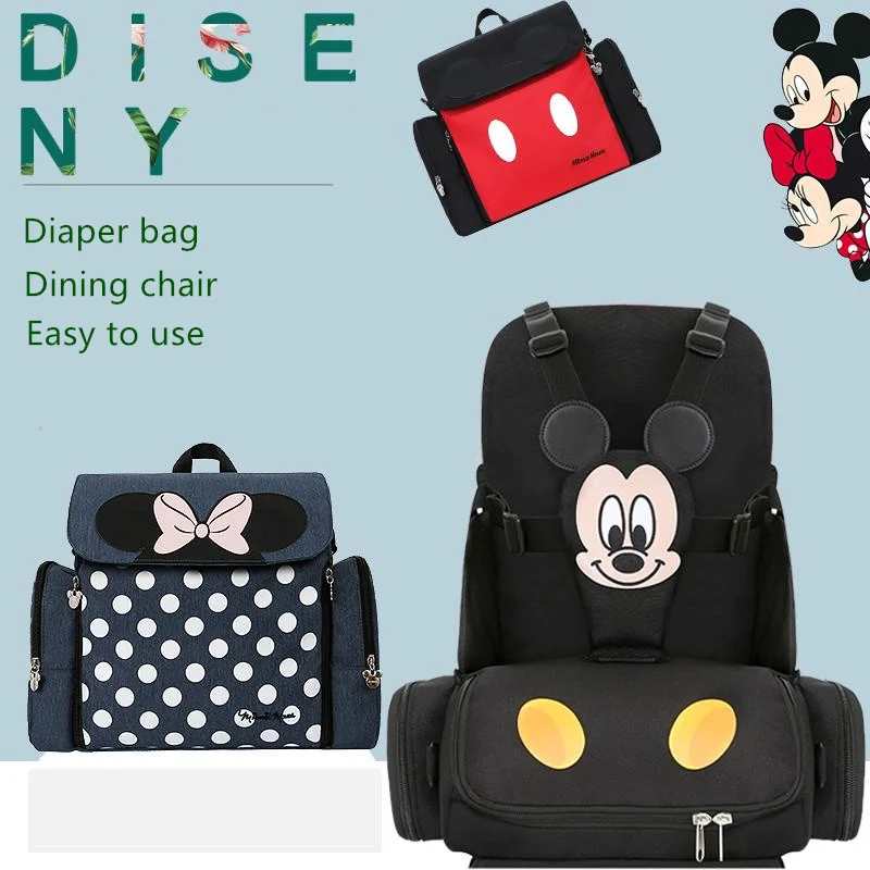 Disney Diaper Backpack Baby Bag for Mom Mickey Wet Bag Fashion Mummy Maternity Diaper Organizer Dinner Chair Bag Nappy Travel
Disney Diaper Backpack Baby Bag for Mom Mickey Wet Bag Fashion Mummy Maternity Diaper Organizer Dinner Chair Bag Nappy Travel