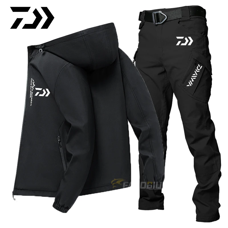 Daiwa New Spring Autumn Outdoor Fishing Jacket Men's Hooded Jacket Men's Loose Sports Men Fishing Suits Coat
Daiwa New Spring Autumn Outdoor Fishing Jacket Men's Hooded Jacket Men's Loose Sports Men Fishing Suits Coat