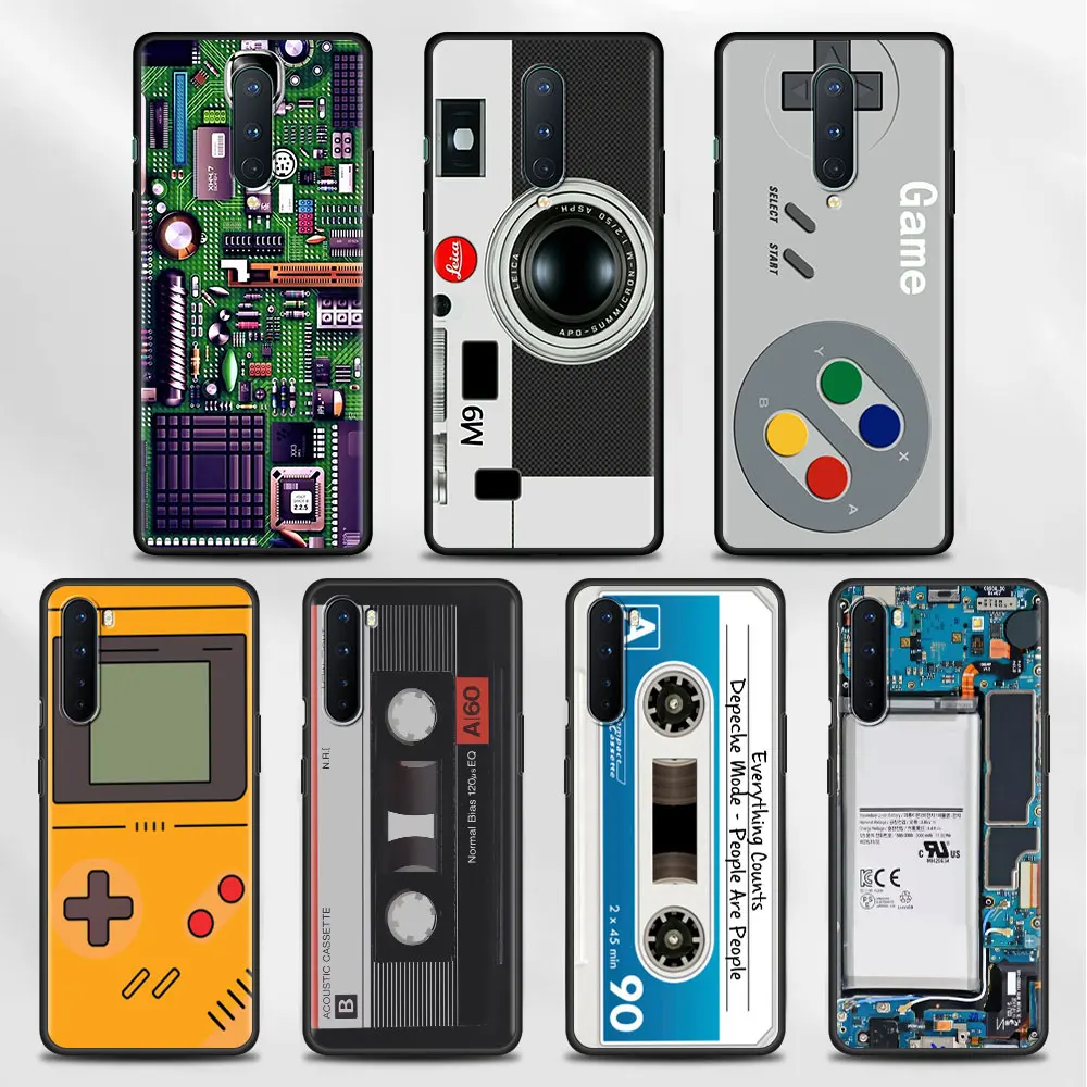 Phone Soft Case for OnePlus 8T Nord 2 5G 9R 7 9 10 Pro 10T N10 For Oppo A53 A16 A15 A74 Black TPU Cover Cassette Music
Phone Soft Case for OnePlus 8T Nord 2 5G 9R 7 9 10 Pro 10T N10 For Oppo A53 A16 A15 A74 Black TPU Cover Cassette Music