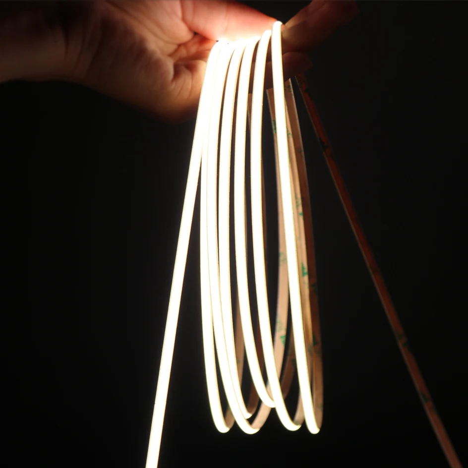OCONA 4mm Super Thin COB LED Strip Lights for Home Decor 480LEDs/m High Density Flexible Tape Light 12V 24V Warm White Dimmable
OCONA 4mm Super Thin COB LED Strip Lights for Home Decor 480LEDs/m High Density Flexible Tape Light 12V 24V Warm White Dimmable