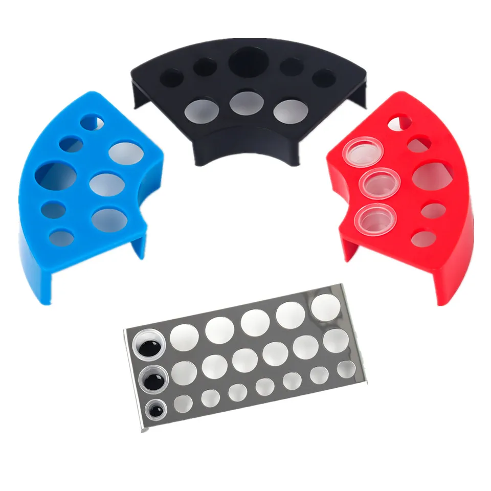6/8/15/24 Holes Container Stand Tattoo Pigment Accessories Stainless Steel Supplies Glass Cup Holder for Permanent Makeup Tool
6/8/15/24 Holes Container Stand Tattoo Pigment Accessories Stainless Steel Supplies Glass Cup Holder for Permanent Makeup Tool