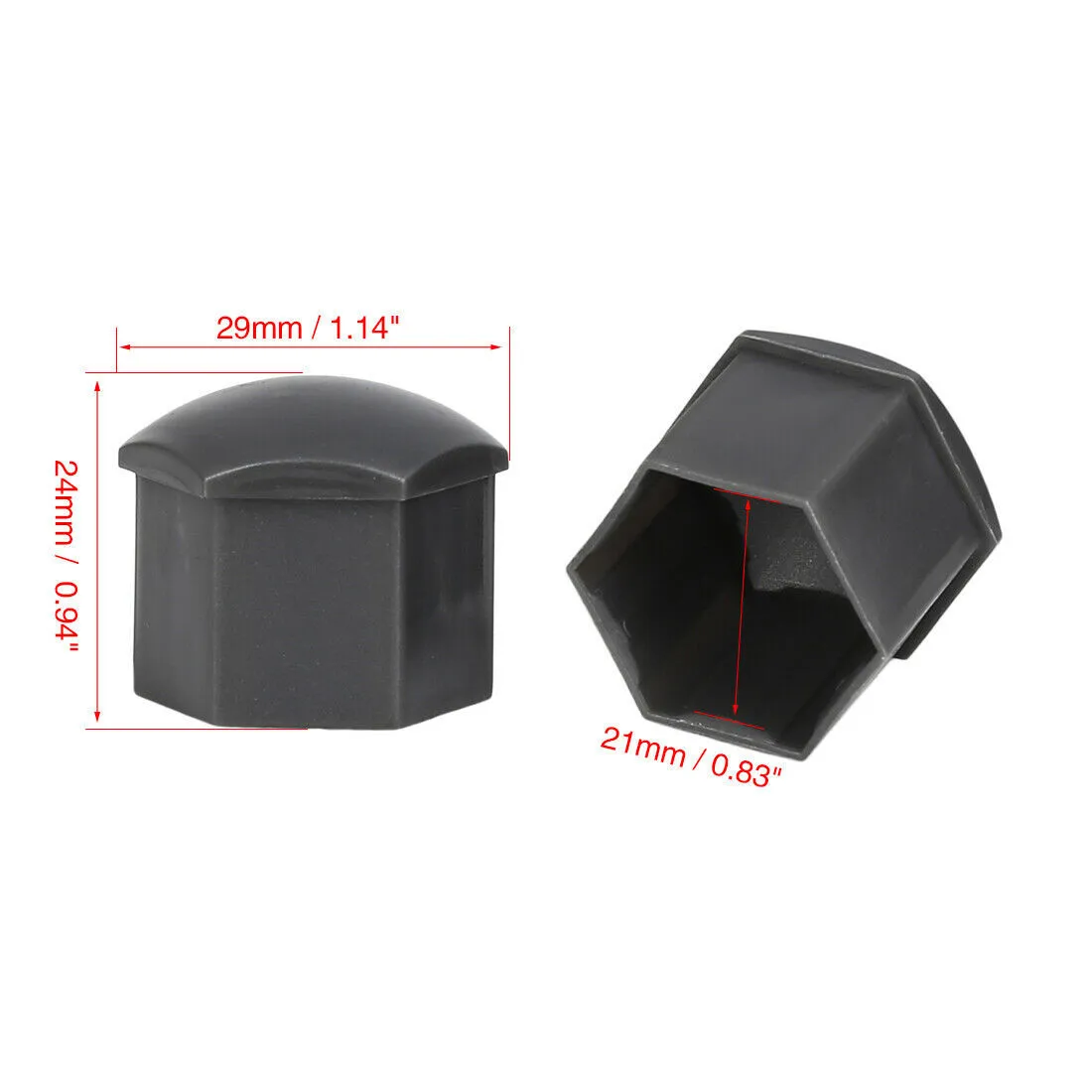 Practical 21mm Gray Plastic Car Wheel Nut Lug Hub Screw Rim Bolt Covers – Protect Your Car Wheels – Pack of 20
Practical 21mm Gray Plastic Car Wheel Nut Lug Hub Screw Rim Bolt Covers – Protect Your Car Wheels – Pack of 20