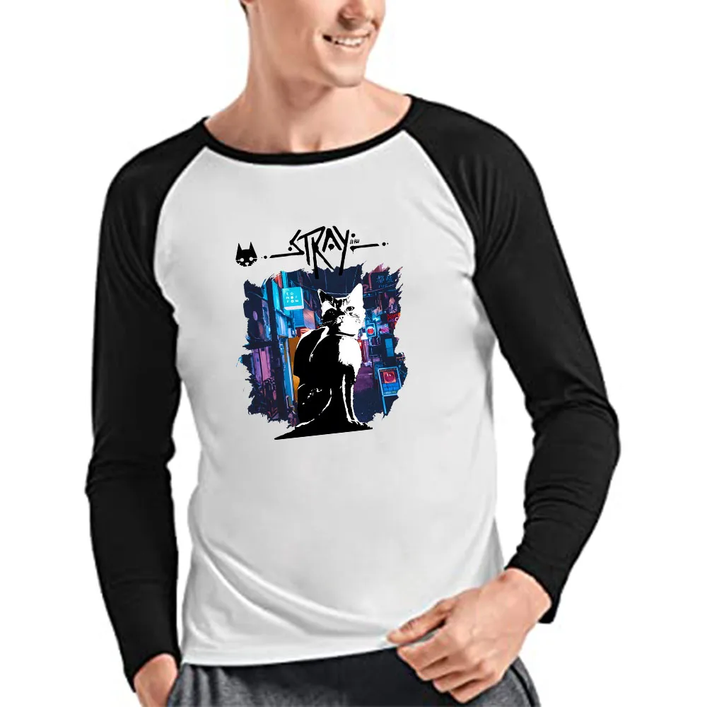 Stray Cat Game Tshirts 100%Cotton Men Unisex Casual Female Harajuku Camisas Streetwear Long Sleeve Tee Game Shirt Women Clothes
Stray Cat Game Tshirts 100%Cotton Men Unisex Casual Female Harajuku Camisas Streetwear Long Sleeve Tee Game Shirt Women Clothes