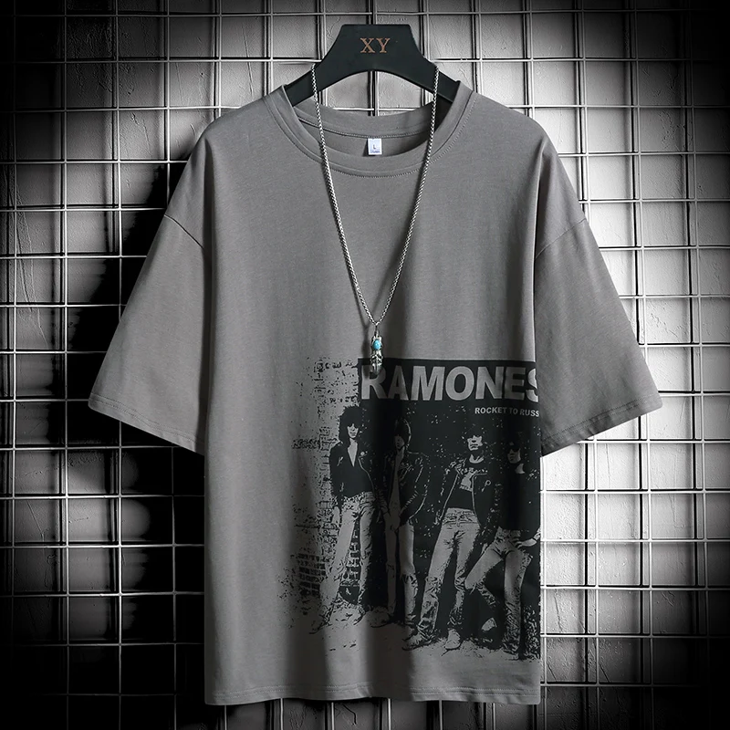 2022 Pure cotton short sleeve T-shirt men's large size loose casual crewneck top ins youth summer free shipping
2022 Pure cotton short sleeve T-shirt men's large size loose casual crewneck top ins youth summer free shipping