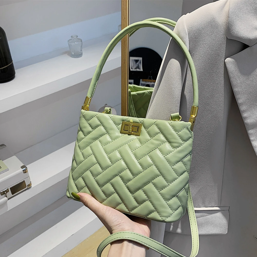 Burminsa Striped Thread Bucket Underarm Shoulder Bags For Women 2022 Trend Fashion Lock Design Small Crossbody Ladies Handbags
Burminsa Striped Thread Bucket Underarm Shoulder Bags For Women 2022 Trend Fashion Lock Design Small Crossbody Ladies Handbags