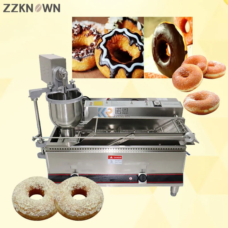 Gas Donut Maker Fryer Dough Dessert Pastry Sweets Encrusting Machine Doughnut Waffle Maker Automatic Mini Donut Making Machine
Gas Donut Maker Fryer Dough Dessert Pastry Sweets Encrusting Machine Doughnut Waffle Maker Automatic Mini Donut Making Machine
