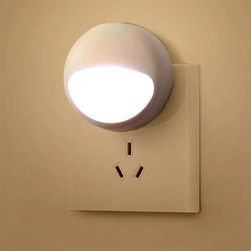 

LED Night Light Light Sensing Dimmable Plug-In LED Wall Lamp Stepless Dimming Brightness Adjustable Wall Light For Bedroom