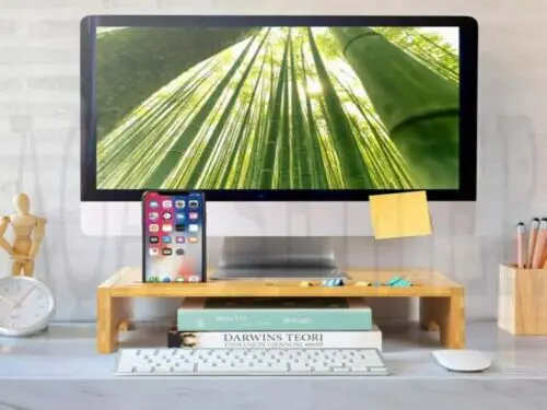 Органайзер для монитора, подставка из натурального бамбука для ноутбука и ПК, для дома и офиса
Органайзер для монитора, подставка из натурального бамбука для ноутбука и ПК, для дома и офиса