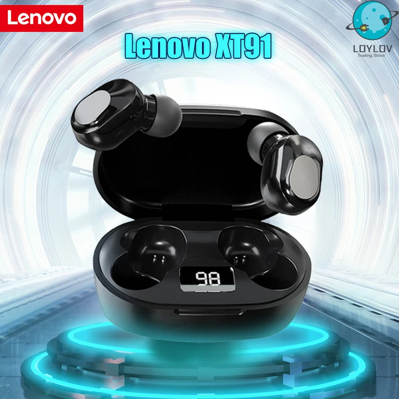 Lenovo XT91 TWS Наушники Bluetooth Беспроводные наушники Водонепроницаемая гарнитура с шумоподавлением Для телефонов Смартфоны Спортивные наушники
Lenovo XT91 TWS Наушники Bluetooth Беспроводные наушники Водонепроницаемая гарнитура с шумоподавлением Для телефонов Смартфоны Спортивные наушники