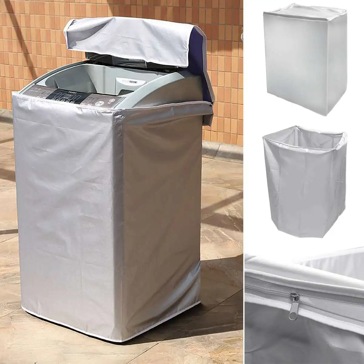 S/M/L/XL Automatic Roller Washer Sunscreen Washing Machine Waterproof Cover Dryer Polyester Dustproof Washing Machine Cover
S/M/L/XL Automatic Roller Washer Sunscreen Washing Machine Waterproof Cover Dryer Polyester Dustproof Washing Machine Cover