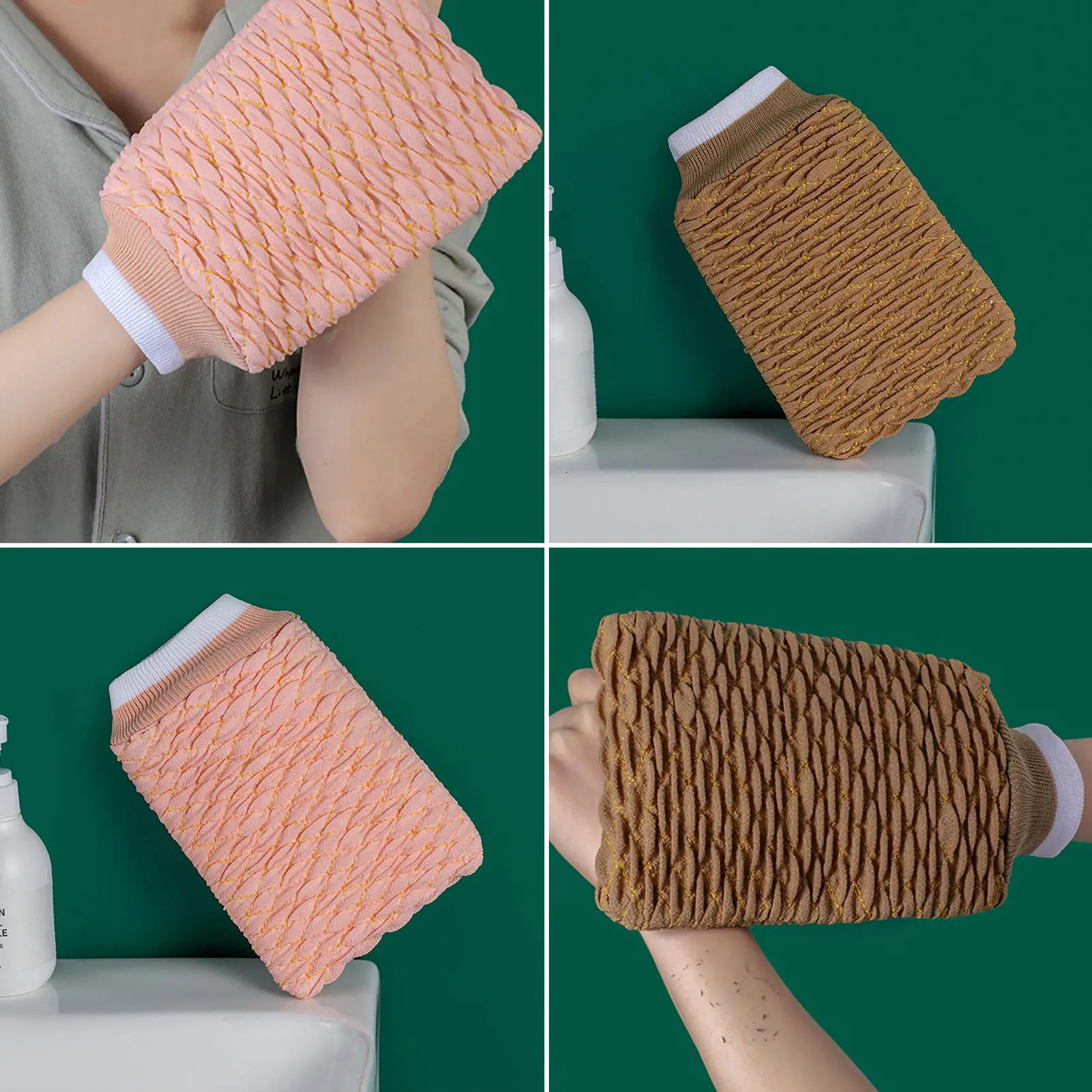 Bath Gloves Back Scrubber Exfoliating Body Brush Five Finger Mitt Washcloth Bathroom Accessories Cleanse Dead Skin Cells Grimes
Bath Gloves Back Scrubber Exfoliating Body Brush Five Finger Mitt Washcloth Bathroom Accessories Cleanse Dead Skin Cells Grimes