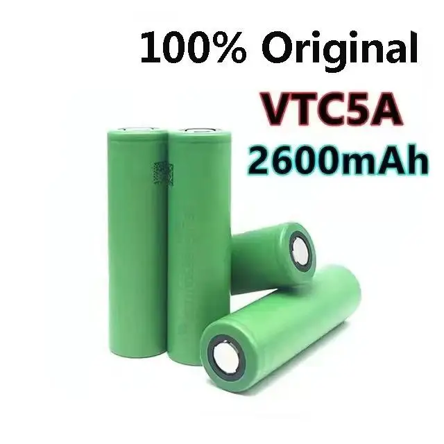 NEW 3.7 V rechargeable voltage us18650 vtc5 2600 MAH vtc5 18650 battery replace 3.7 V 2600 MAH 18650 battery
NEW 3.7 V rechargeable voltage us18650 vtc5 2600 MAH vtc5 18650 battery replace 3.7 V 2600 MAH 18650 battery