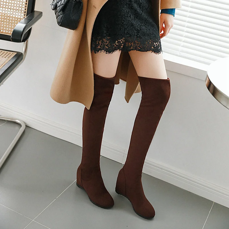 Woman Boots Woman Rubber Platform Boots Spring Summer Over Knee Wedges Shoes Fashion Round Toe Woman Shoes Lady Footwear
Woman Boots Woman Rubber Platform Boots Spring Summer Over Knee Wedges Shoes Fashion Round Toe Woman Shoes Lady Footwear