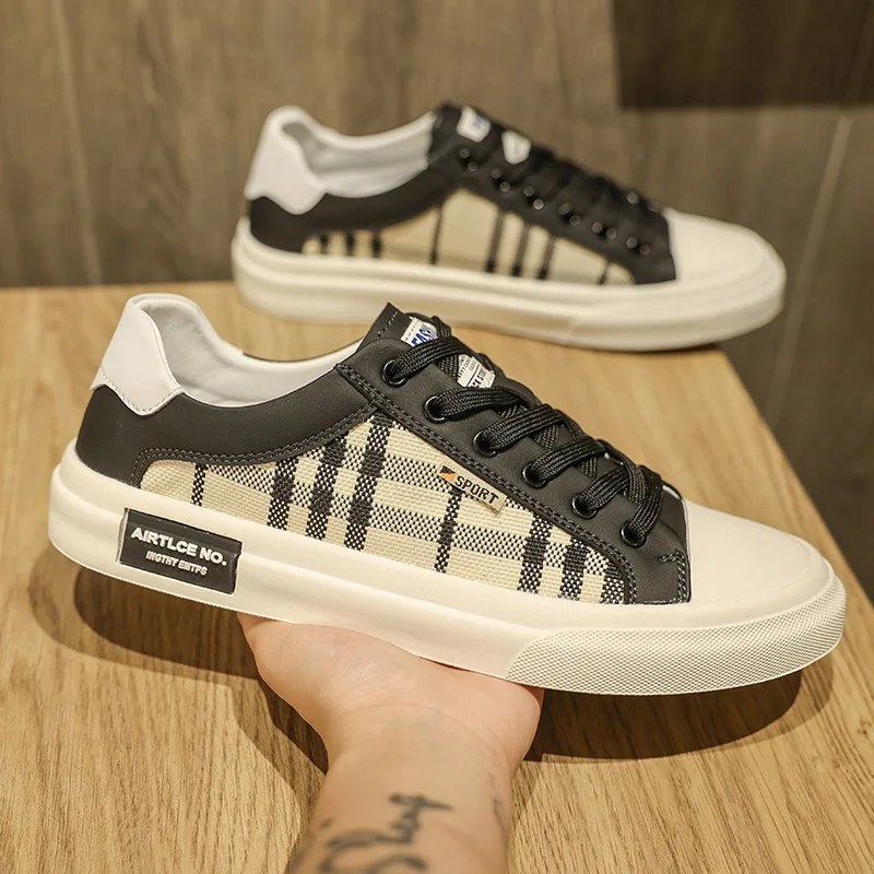 Men's Casual Shoes Vulcanized Luxury Designer Brand Sports Tennis Sneakers For Men 2023 Footwear Trainers Walking Fashion Shoes
Men's Casual Shoes Vulcanized Luxury Designer Brand Sports Tennis Sneakers For Men 2023 Footwear Trainers Walking Fashion Shoes