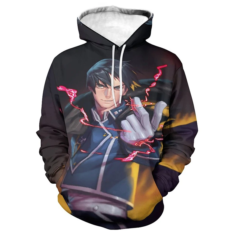 Новые весенние аниме Fullmetal Alchemist мультфильм толстовки для мужчин женщин детей крутой мальчик девочка 3D принт пуловер Повседневный с длинным...
Новые весенние аниме Fullmetal Alchemist мультфильм толстовки для мужчин женщин детей крутой мальчик девочка 3D принт пуловер Повседневный с длинным...