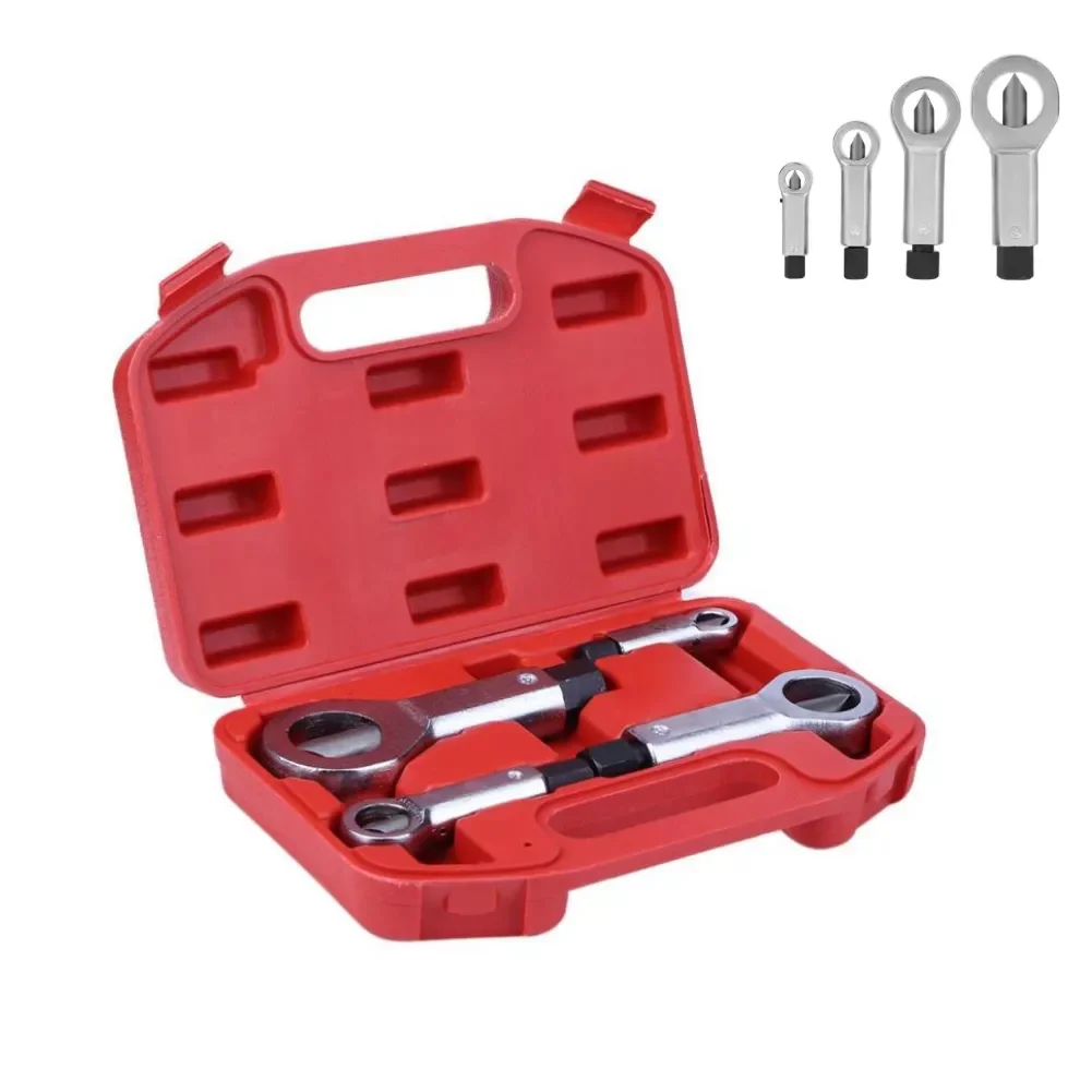 9-27mm Professional Nut Extractor Splitter Cracker Remover Tool Set Rust Nut Removal Puller Damaged Screw Repair Hand Tools
9-27mm Professional Nut Extractor Splitter Cracker Remover Tool Set Rust Nut Removal Puller Damaged Screw Repair Hand Tools