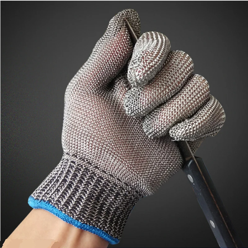 

Рабочие перчатки с защитой от повреждений и ударов, защитные перчатки из нержавеющей стали с металлической сеткой, рабочие перчатки с защитой от резки мяса