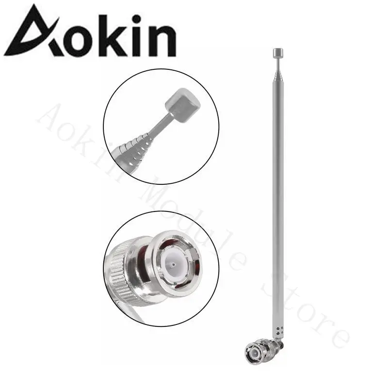 1PC 50 ohm Antennas 20-1300MHz BNC Male Antenna 7-Section Telescopic Antenna For Radio Scanner Two Way Radio
1PC 50 ohm Antennas 20-1300MHz BNC Male Antenna 7-Section Telescopic Antenna For Radio Scanner Two Way Radio