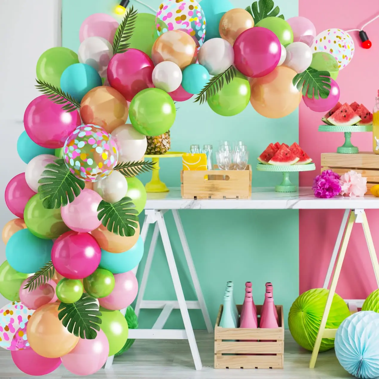 Tropical Hawaiian Balloon Garland Arch Kit Birthday Party Decor Kids Flamingo Summer Hawaii Party Decor Luau Aloha Baby Shower
Tropical Hawaiian Balloon Garland Arch Kit Birthday Party Decor Kids Flamingo Summer Hawaii Party Decor Luau Aloha Baby Shower