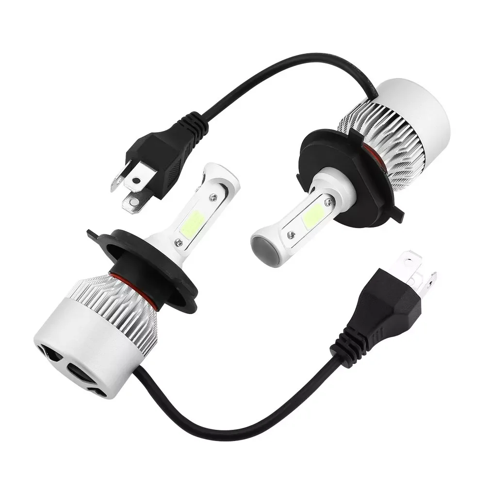 2 Pcs 72W Ice Blue Light Led Headlight 6500K 7600LM S2 COB High Power Headlight Car Hi/Lo Beam Auto Bulbs
2 Pcs 72W Ice Blue Light Led Headlight 6500K 7600LM S2 COB High Power Headlight Car Hi/Lo Beam Auto Bulbs