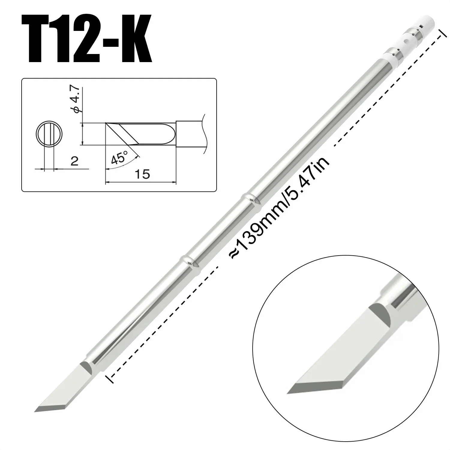 Паяльное жало T12 FMchip
Паяльное жало T12 FMchip
