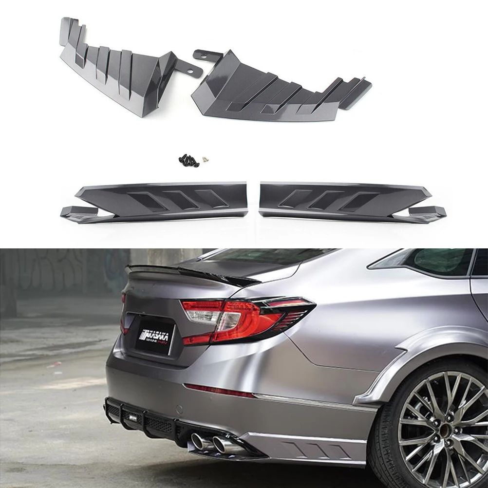 Боковой разветвитель для заднего бампера AKASAKA, отделка для Honda Accord 10 2018-2020, угловая защитная накладка для молдинга автомобильных выхлопных г...
Боковой разветвитель для заднего бампера AKASAKA, отделка для Honda Accord 10 2018-2020, угловая защитная накладка для молдинга автомобильных выхлопных г...