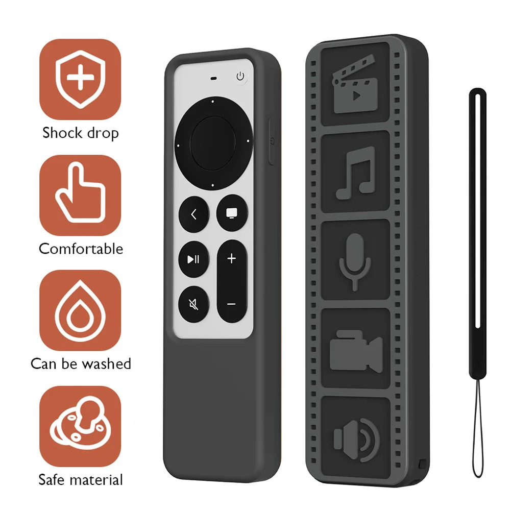 Силиконовый защитный чехол для пульта дистанционного управления Apple TV 4K Siri Remote 2021 Противоскользящий ударопрочный чехол защитный чехол для ...
Силиконовый защитный чехол для пульта дистанционного управления Apple TV 4K Siri Remote 2021 Противоскользящий ударопрочный чехол защитный чехол для ...