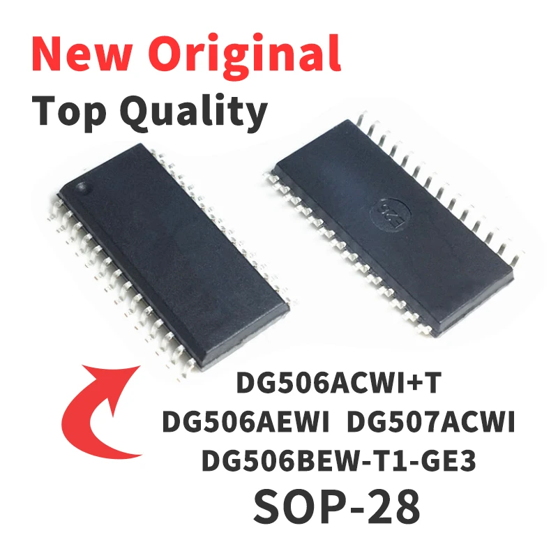 

1 Pieces DG506ACWI+T DG506AEWI DG506BEW-T1-GE3 DG507ACWI SMD SOP28 Chip IC Brand New Original