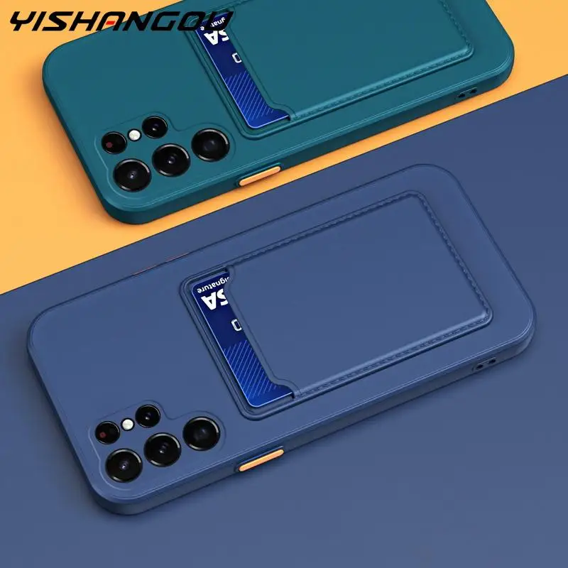 Shockproof Card Slot Case For Samsung Galaxy S22 S23 Ultra A33 A53 A54 S21 S20 FE A52 A32 A12 A51 A50 Soft Holder Wallet Cover
Shockproof Card Slot Case For Samsung Galaxy S22 S23 Ultra A33 A53 A54 S21 S20 FE A52 A32 A12 A51 A50 Soft Holder Wallet Cover
